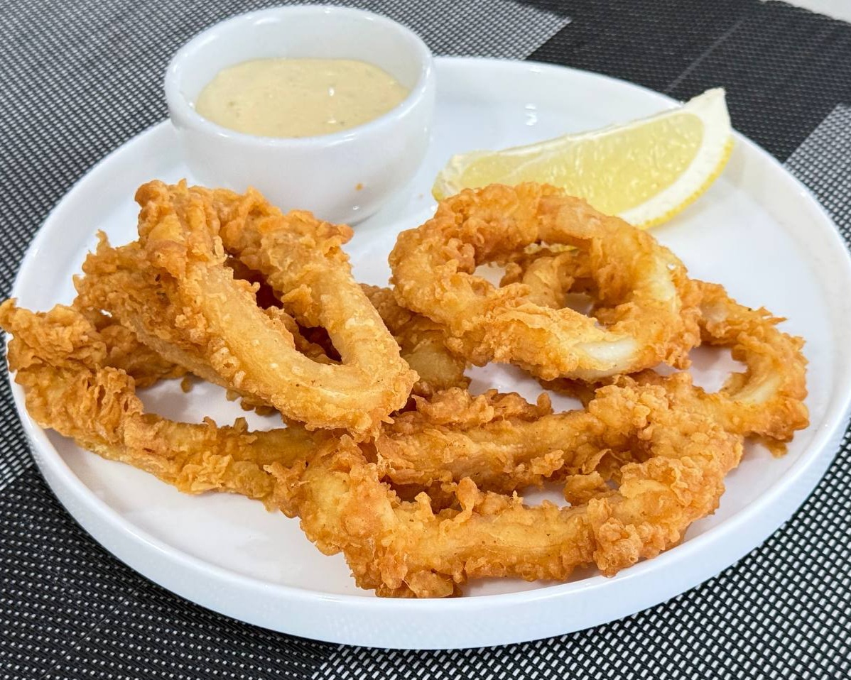 Cerc calamari Prăjiți