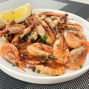 Creveti in sos