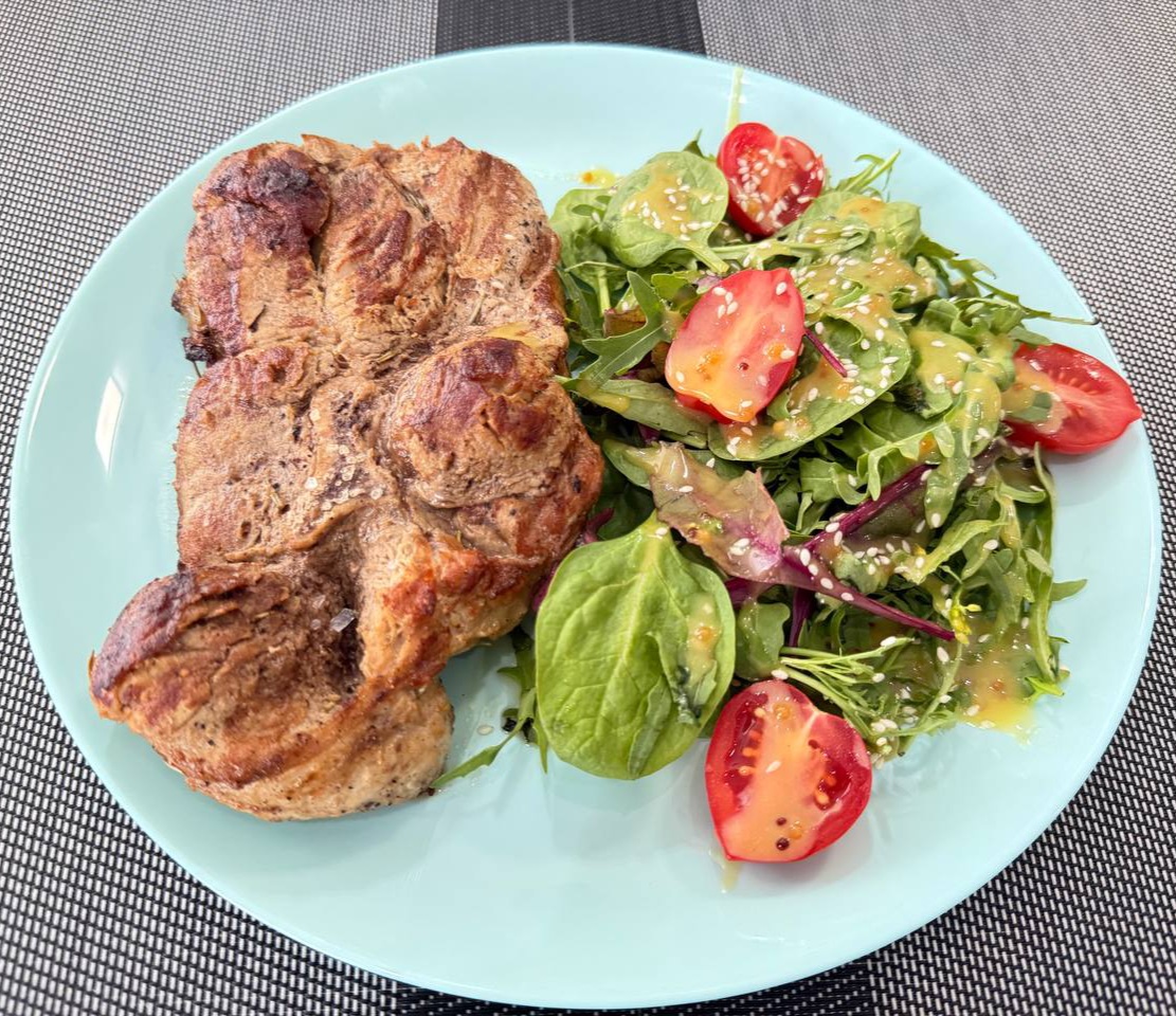Friptură de Porc cu Miere